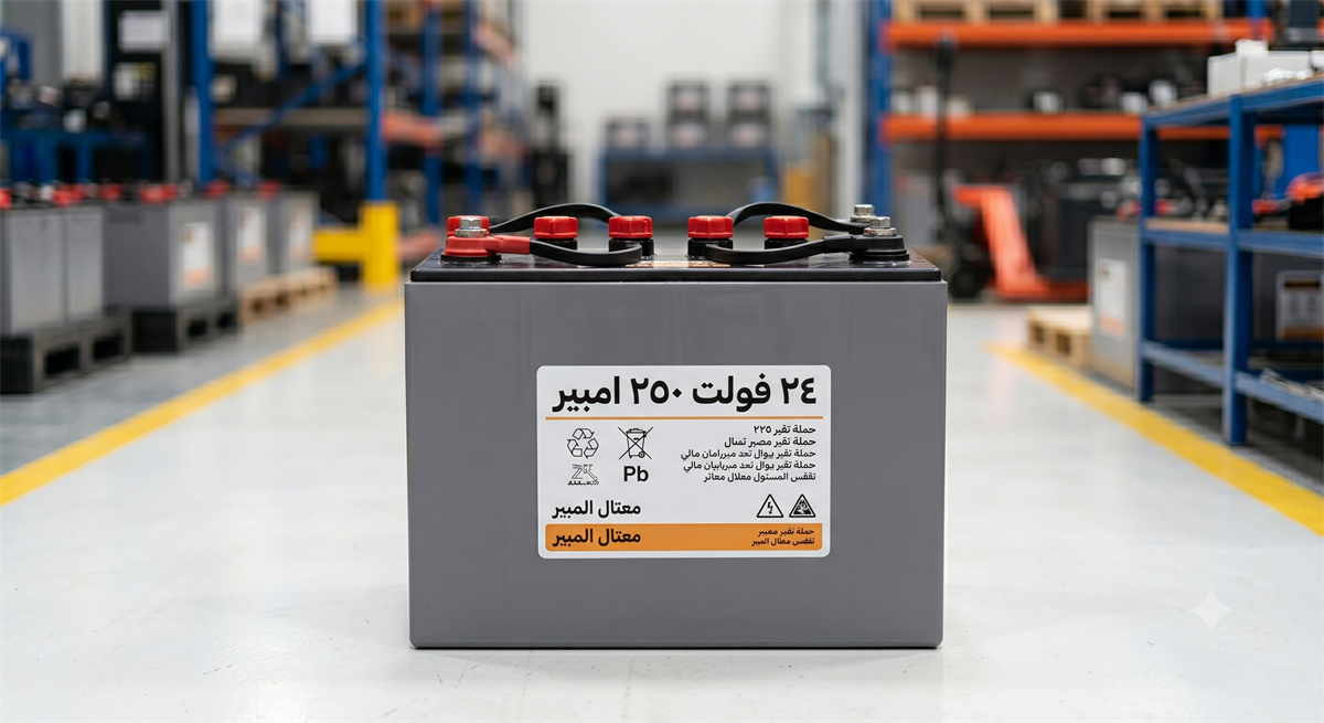 Traction Battery 24V 250Ah